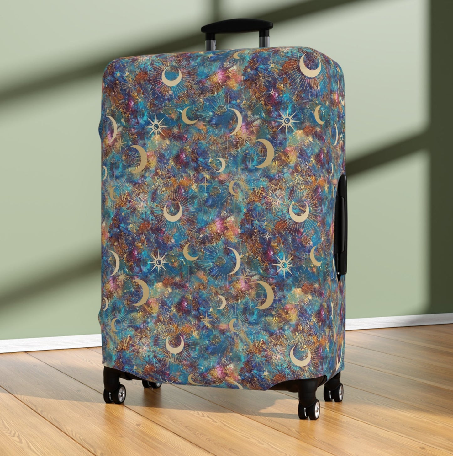 Celestial Stretchy Travel Luggage Cover - Stylish & Durable Suitcase Protector