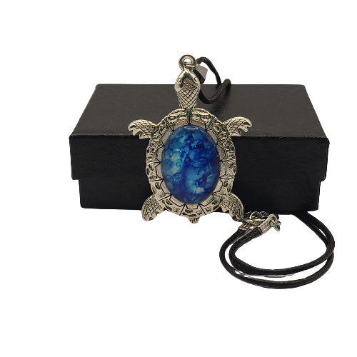 Sea Turtle Pendant – For Resilience, Strength & Perseverance ⭐⭐⭐⭐⭐ (1 review)