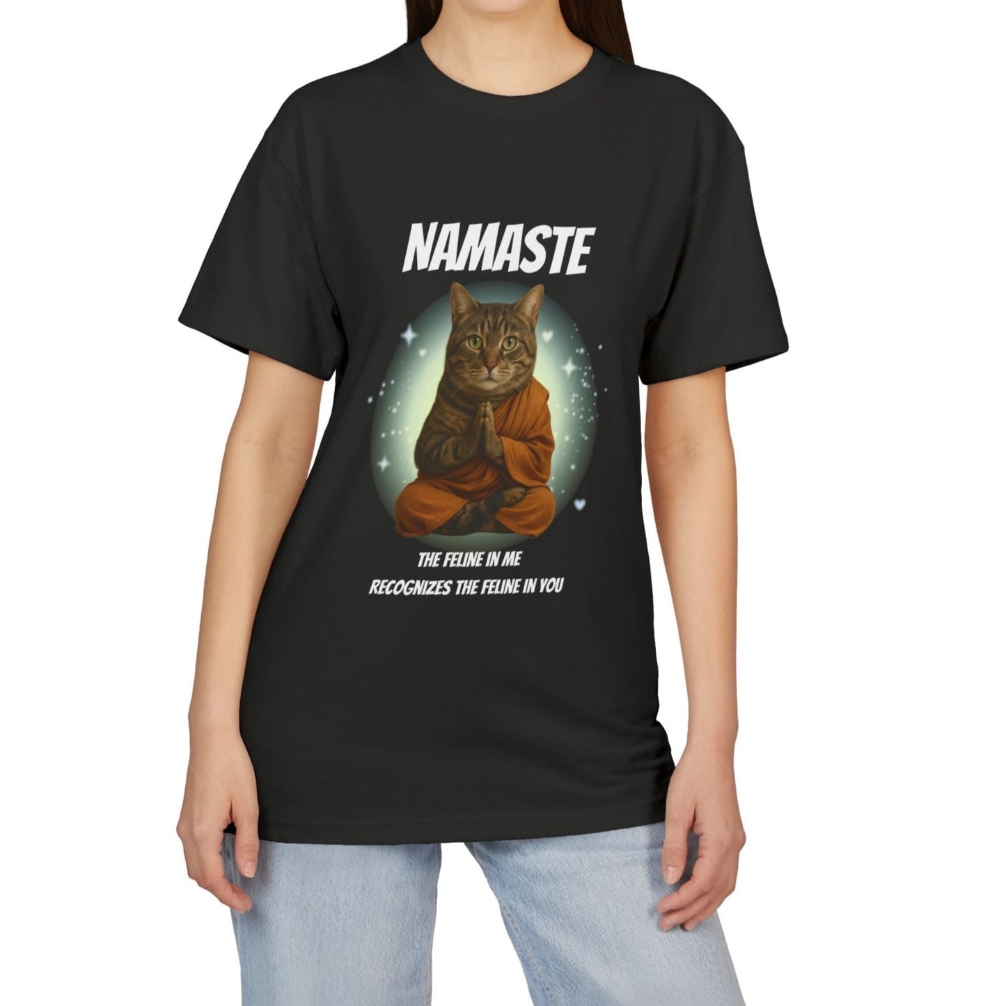 Namaste Cat Tee โ Find Your Zen (and a Smile)