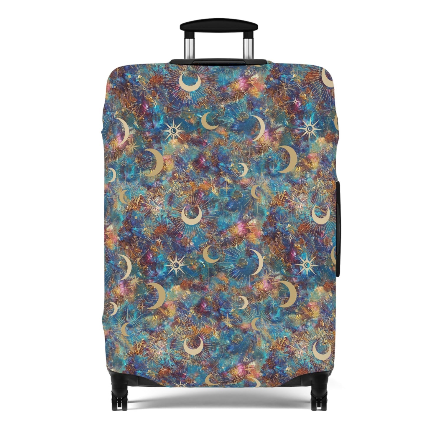 Celestial Stretchy Travel Luggage Cover - Stylish & Durable Suitcase Protector