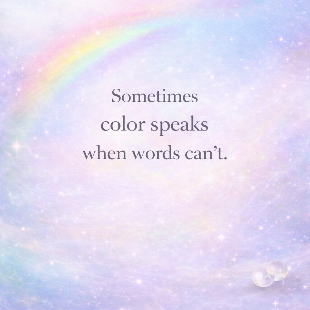 Color Speaks – Personalized Color Reading & Custom Artwork