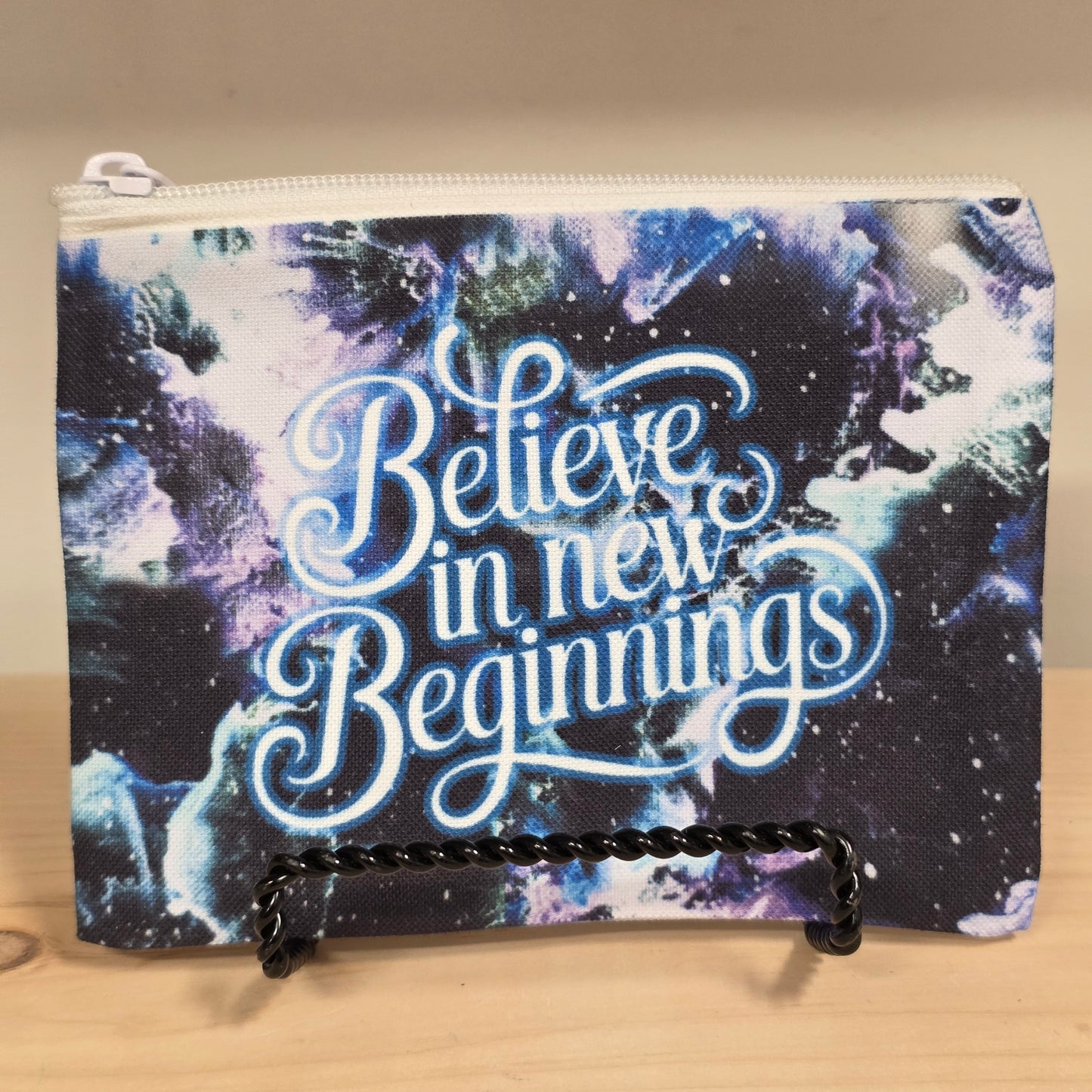 Believe in New Beginnings – Limited Edition Art Pouch