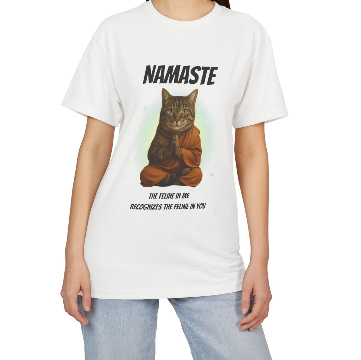 Namaste Cat Tee โ Find Your Zen (and a Smile)