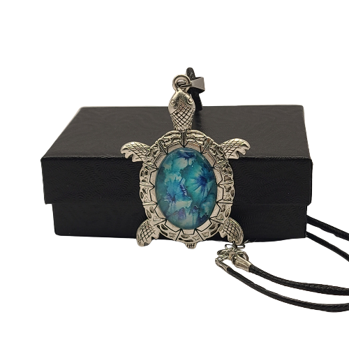 Sea Turtle Pendant – For Resilience, Strength & Perseverance ⭐⭐⭐⭐⭐ (1 review)