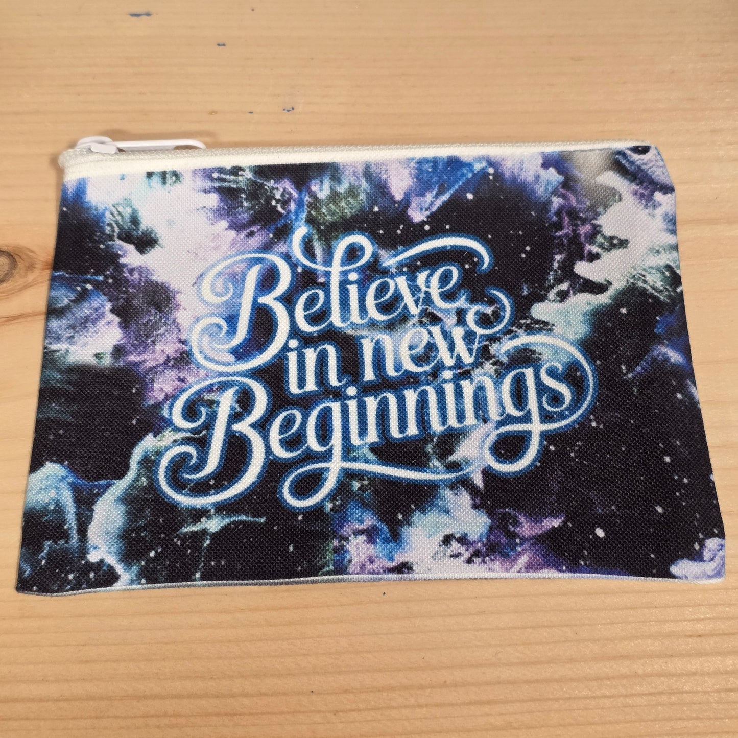 Believe in New Beginnings – Limited Edition Art Pouch