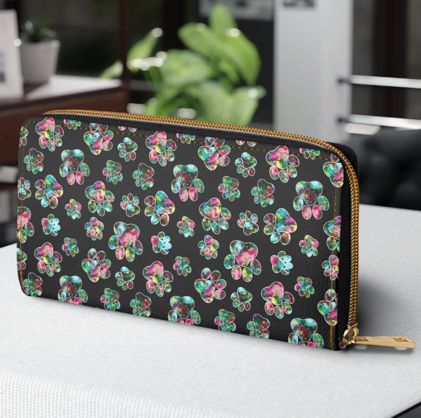 Angel Paws Zipper Wallet – Fun, Creative Pet-Lover Approved