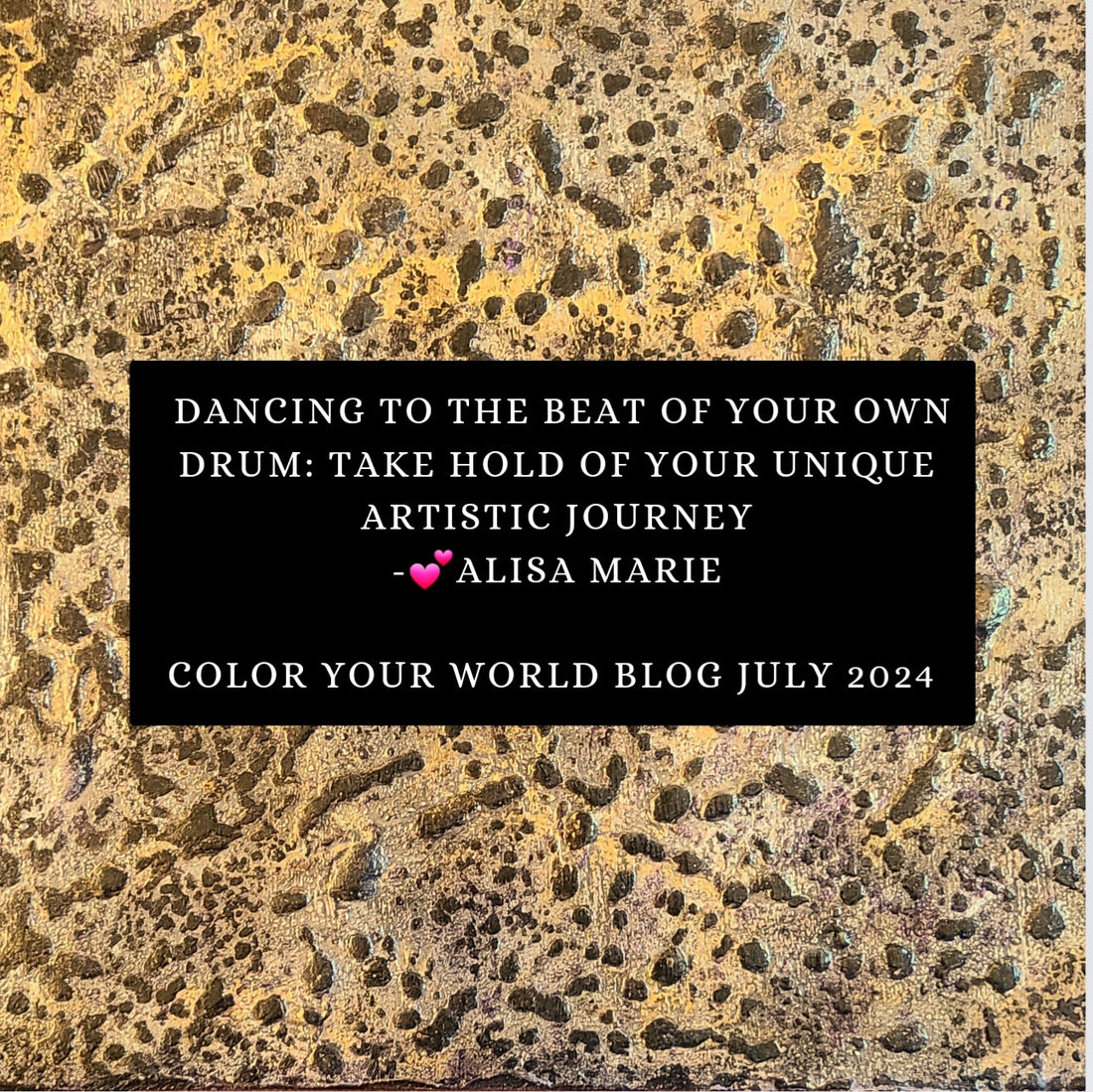 Dancing to the Beat of Your Own Drum: Take Hold of Your Unique Artistic Journey