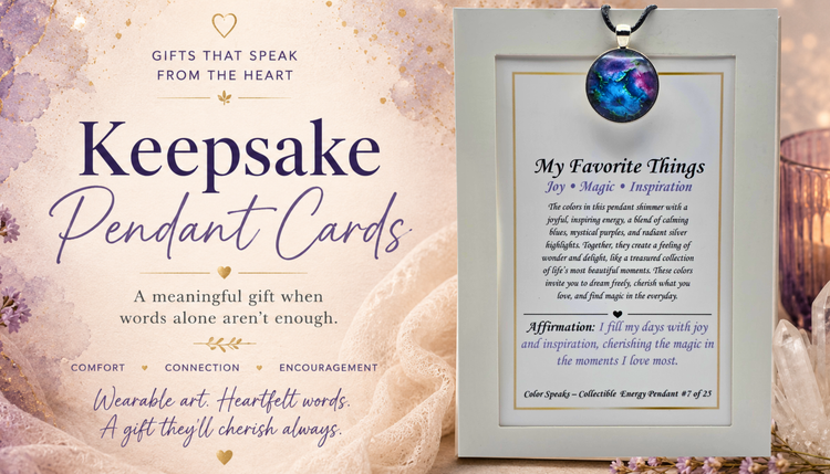 Keepsake Pendant Cards