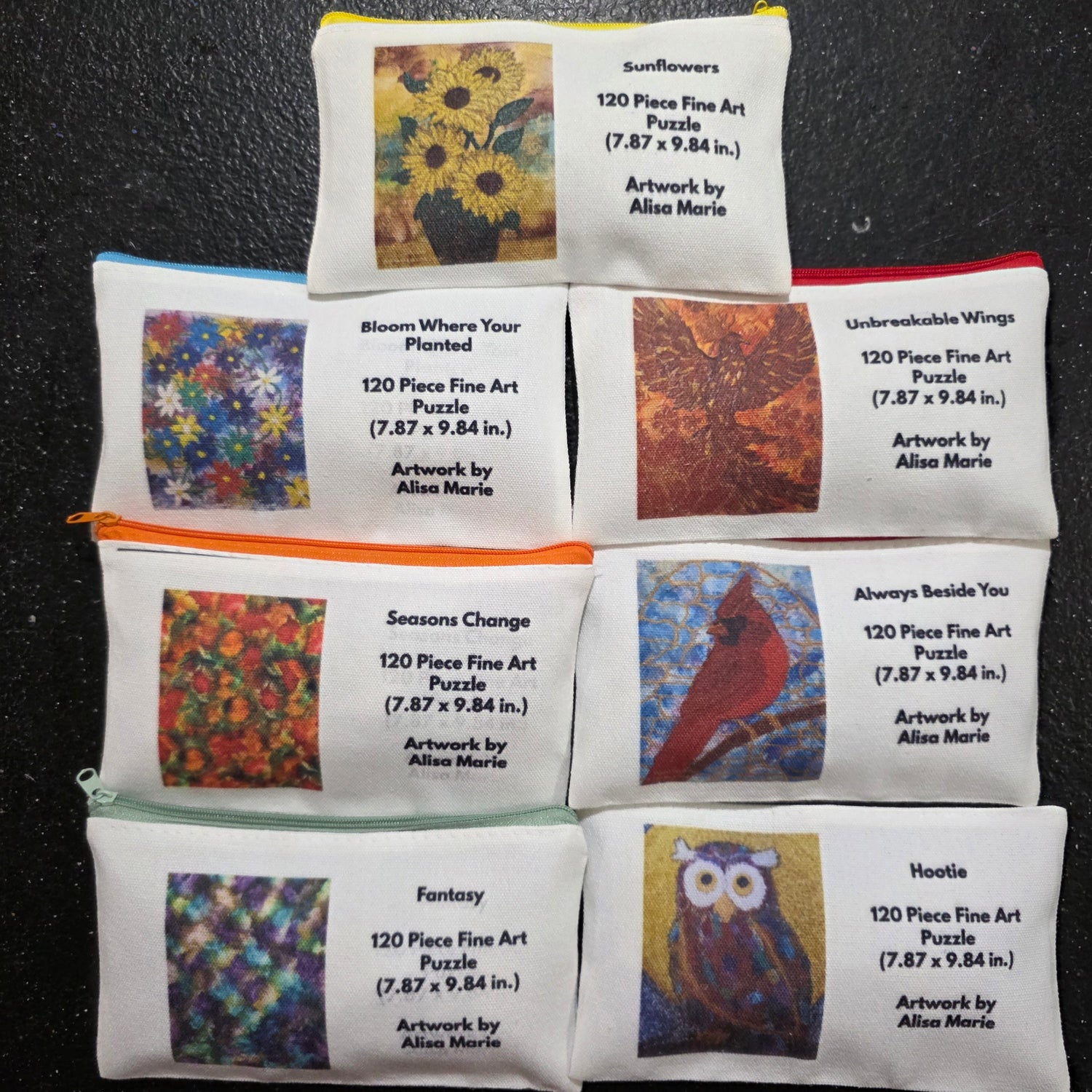 🧩 Healing Through Colors Fine Art Puzzle Collection