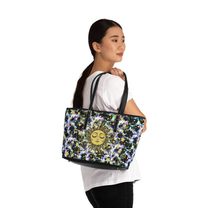 Shoulder Tote Bag - Galaxy Sun and Stars- Limited Edition