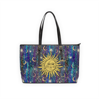 Shoulder Tote Bag - Celestial Sun and Moon - Limited Edition