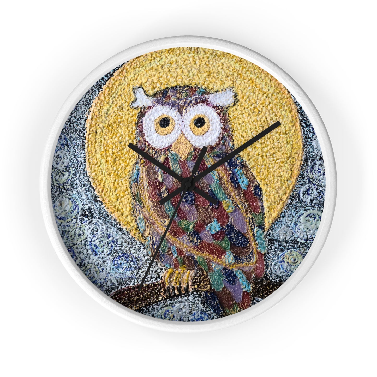 Hootie-Owl Wall Clock