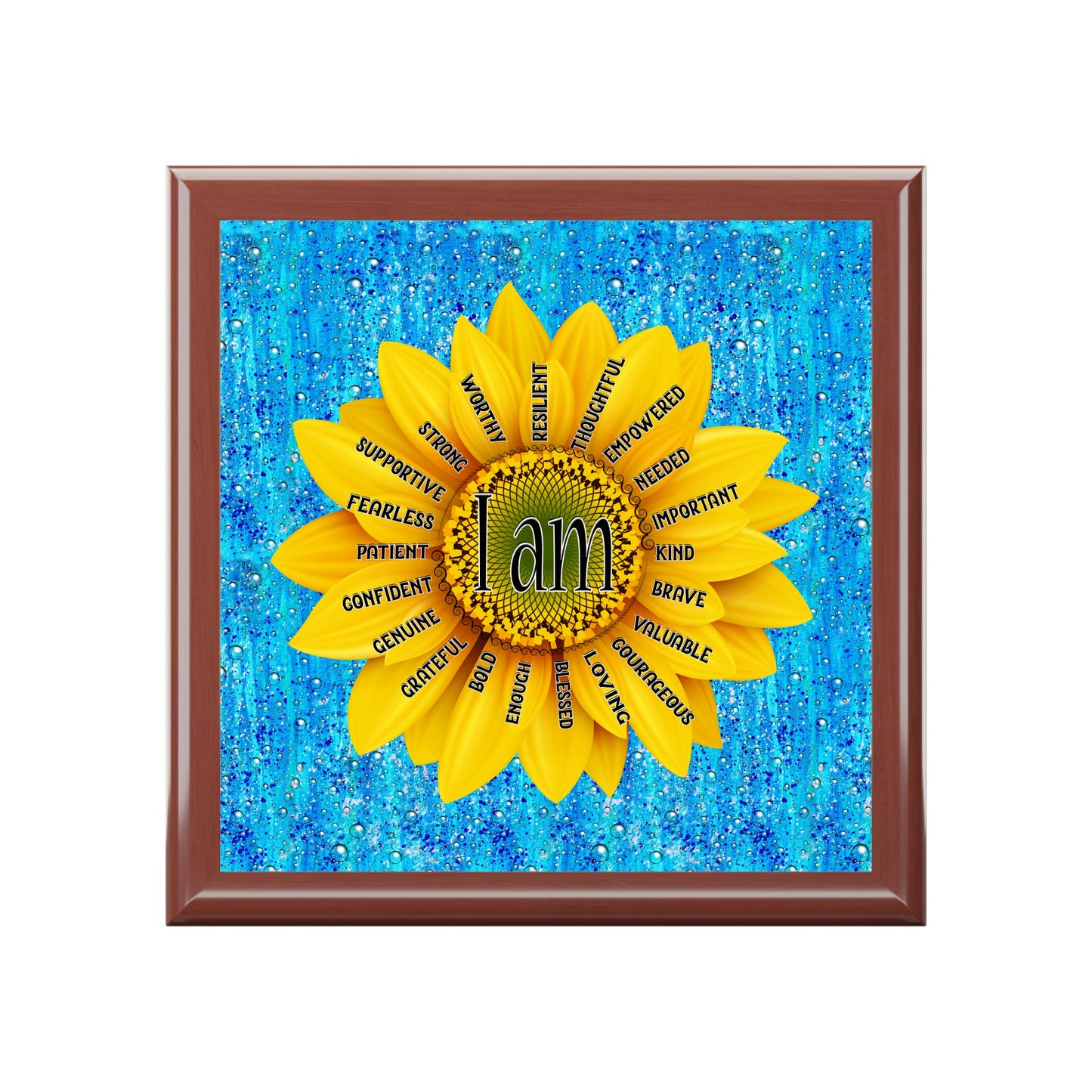 Sunflower Jewelry Box - Special Occasion Gift