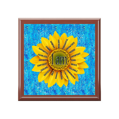 Sunflower Jewelry Box - Special Occasion Gift