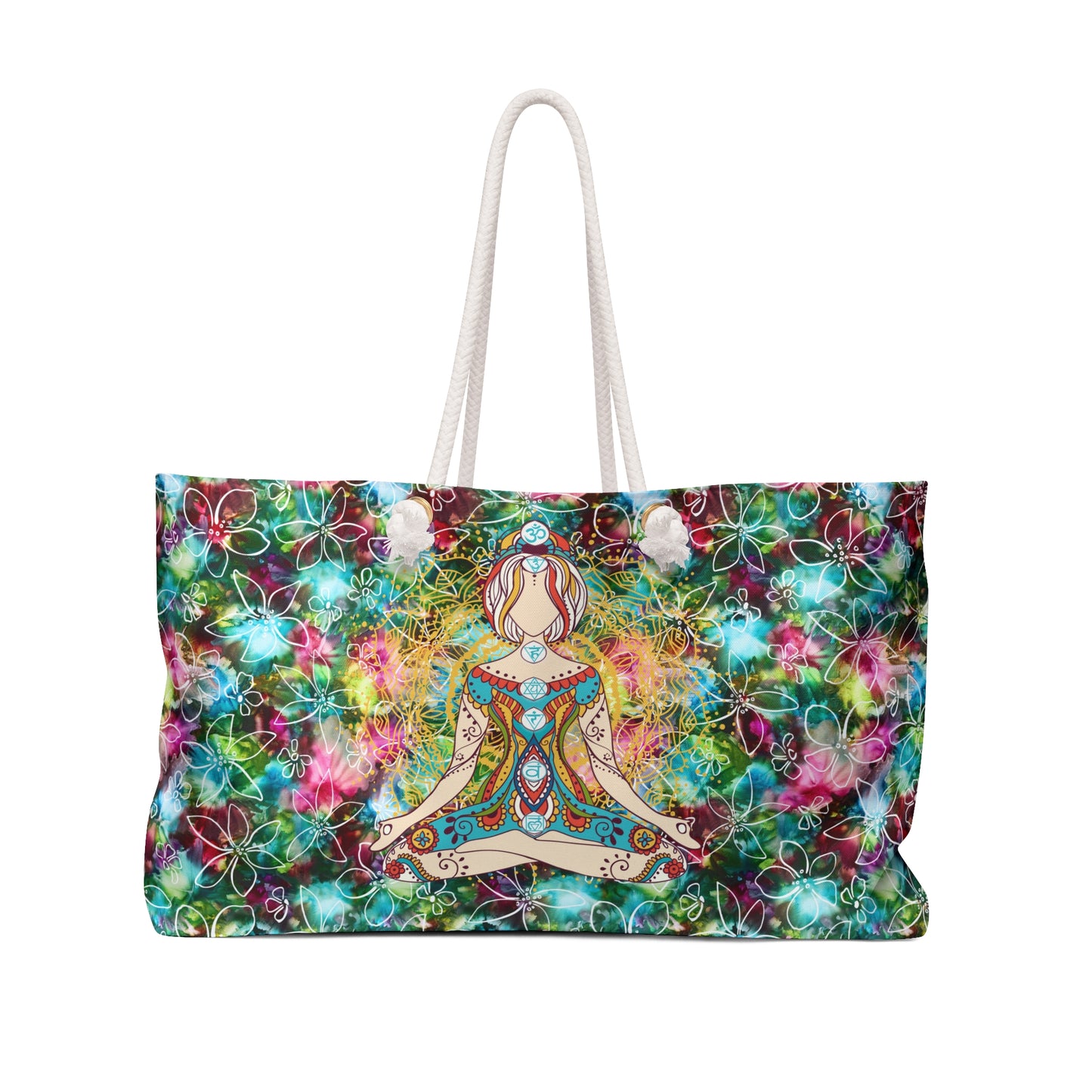 Chakra Floral Weekender Bag