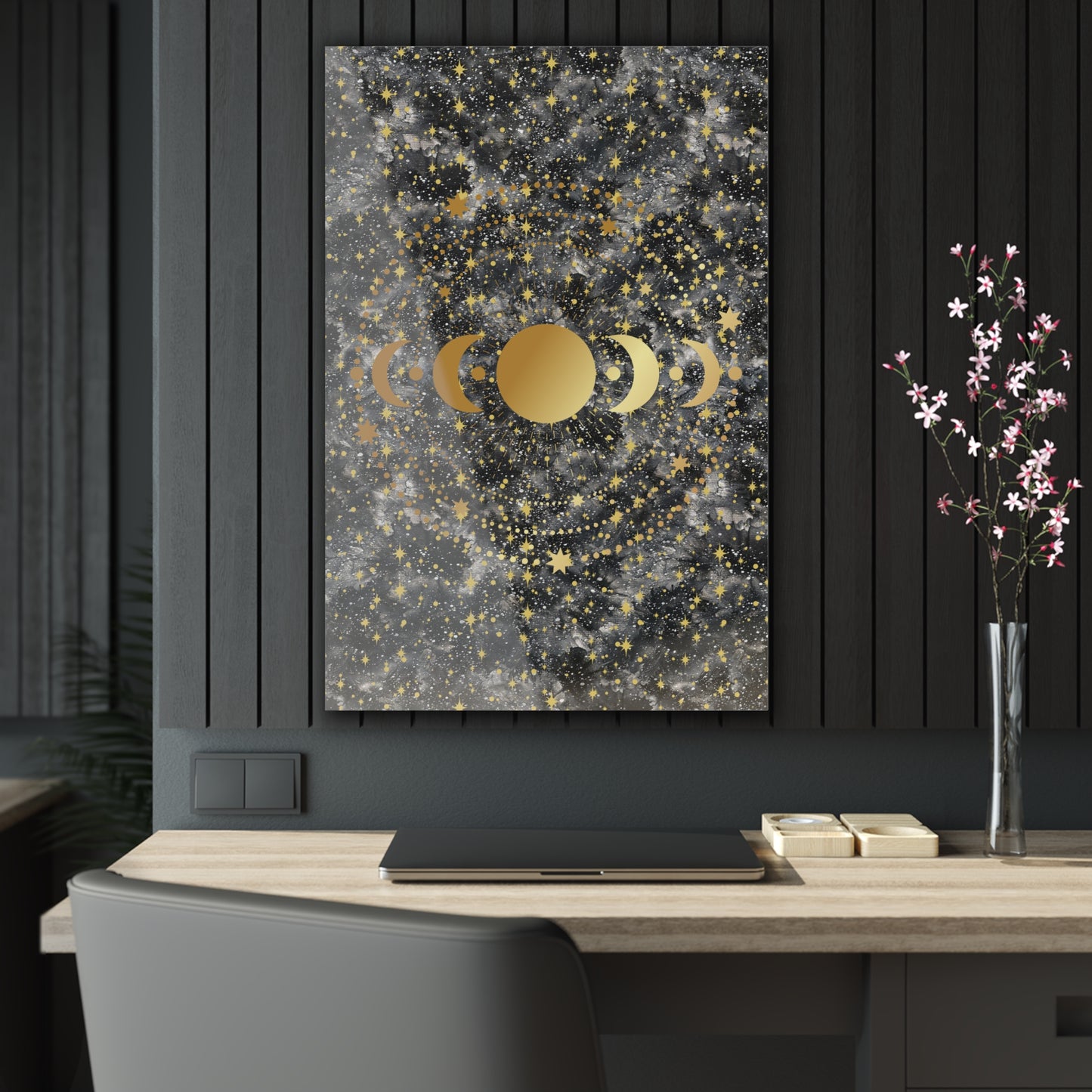 Starry Night Moons Acrylic Prints