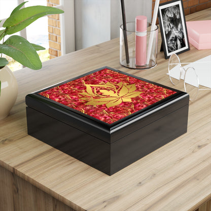 Lotus Flower Jewelry Box - Special Occasion Gift