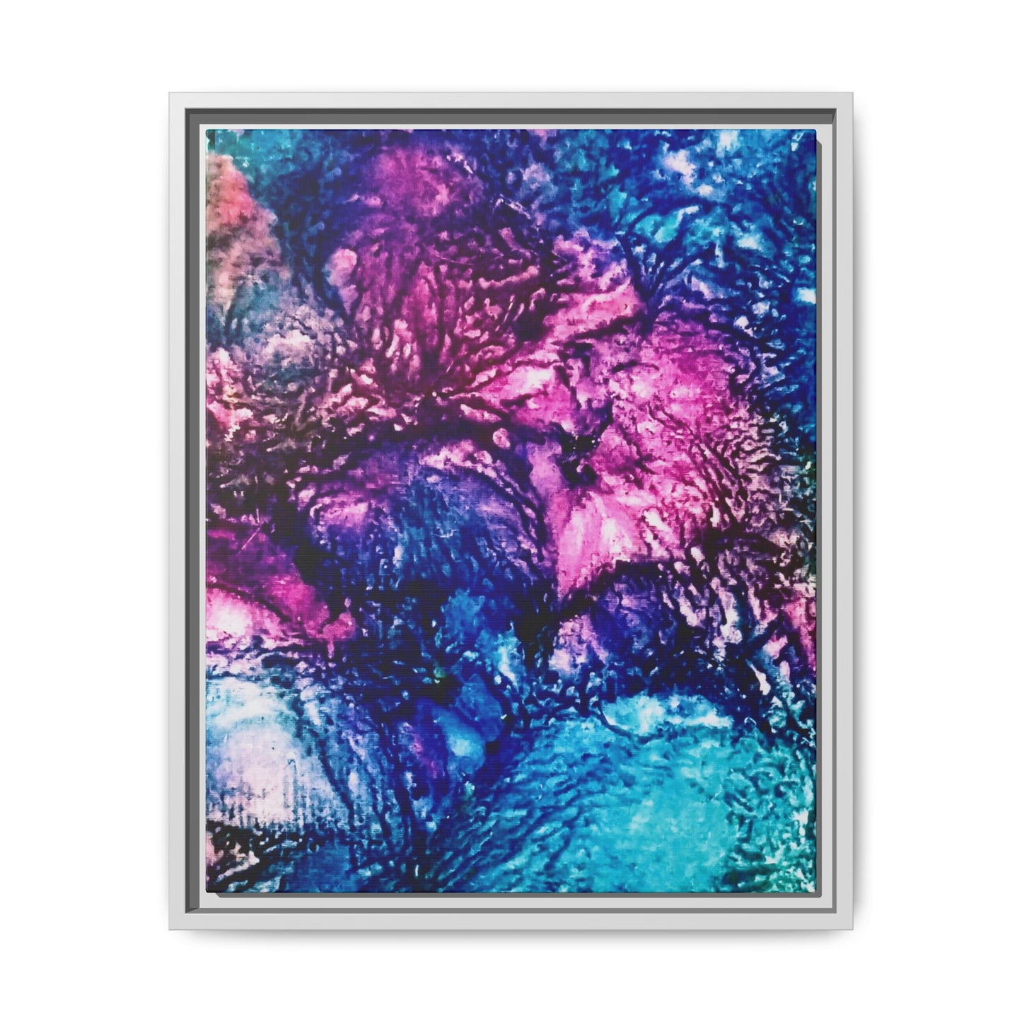 Believe – Framed Canvas Art Print (16×20) | A Visual Mantra of Trust & Light
