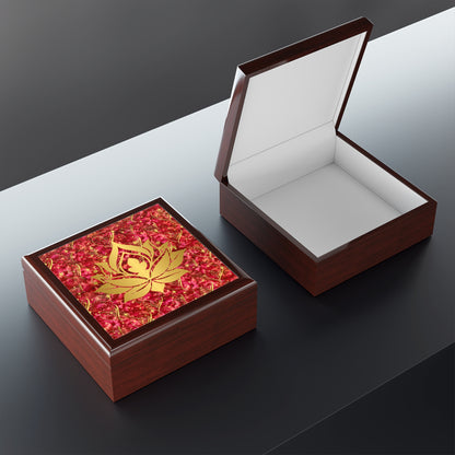 Lotus Flower Jewelry Box - Special Occasion Gift