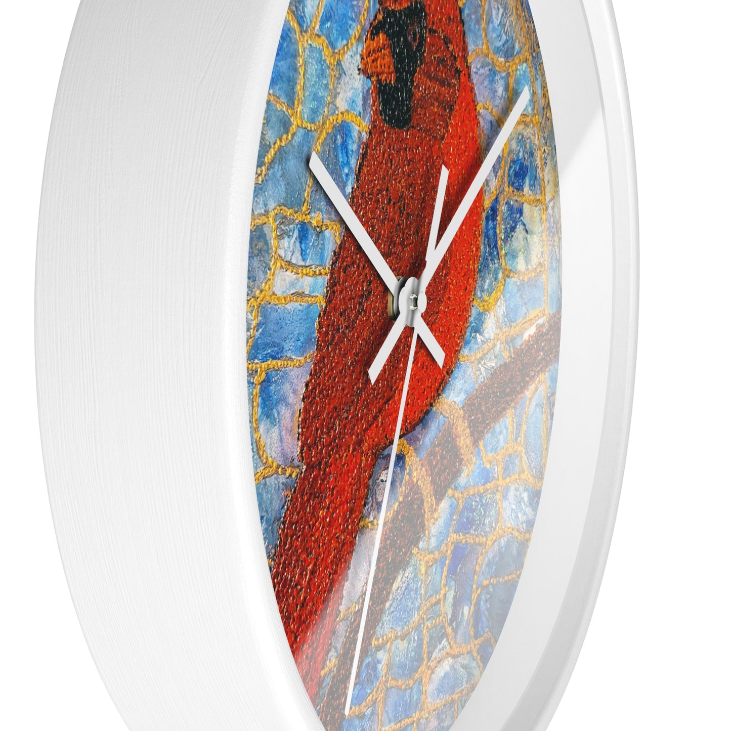 Always Beside You- Cardinal Wall Clock