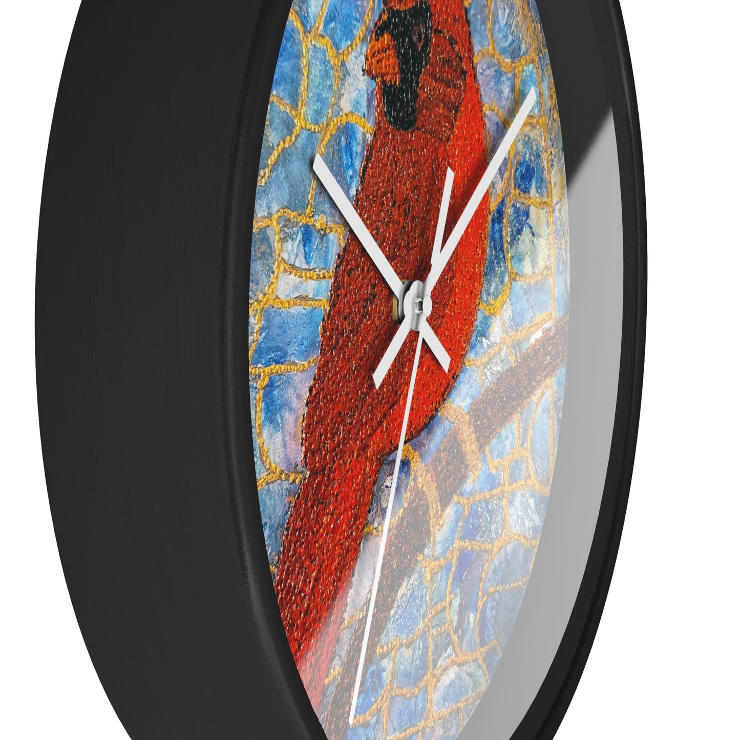 Always Beside You- Cardinal Wall Clock