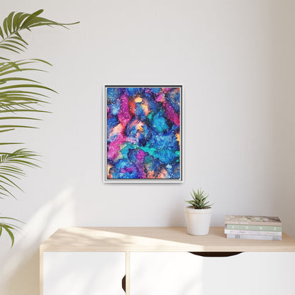 Eternity – Framed Canvas Art Print (16×20) | A Celestial Reflection on the Infinite