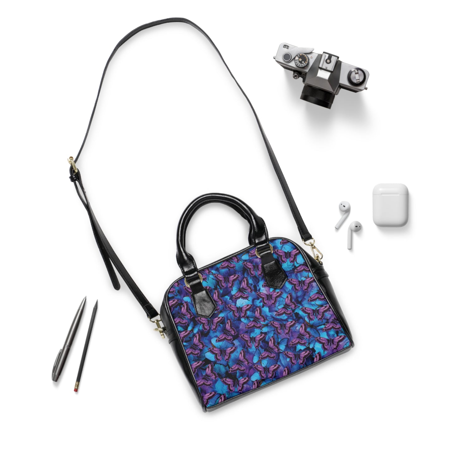 Butterfly Satchel Handbag