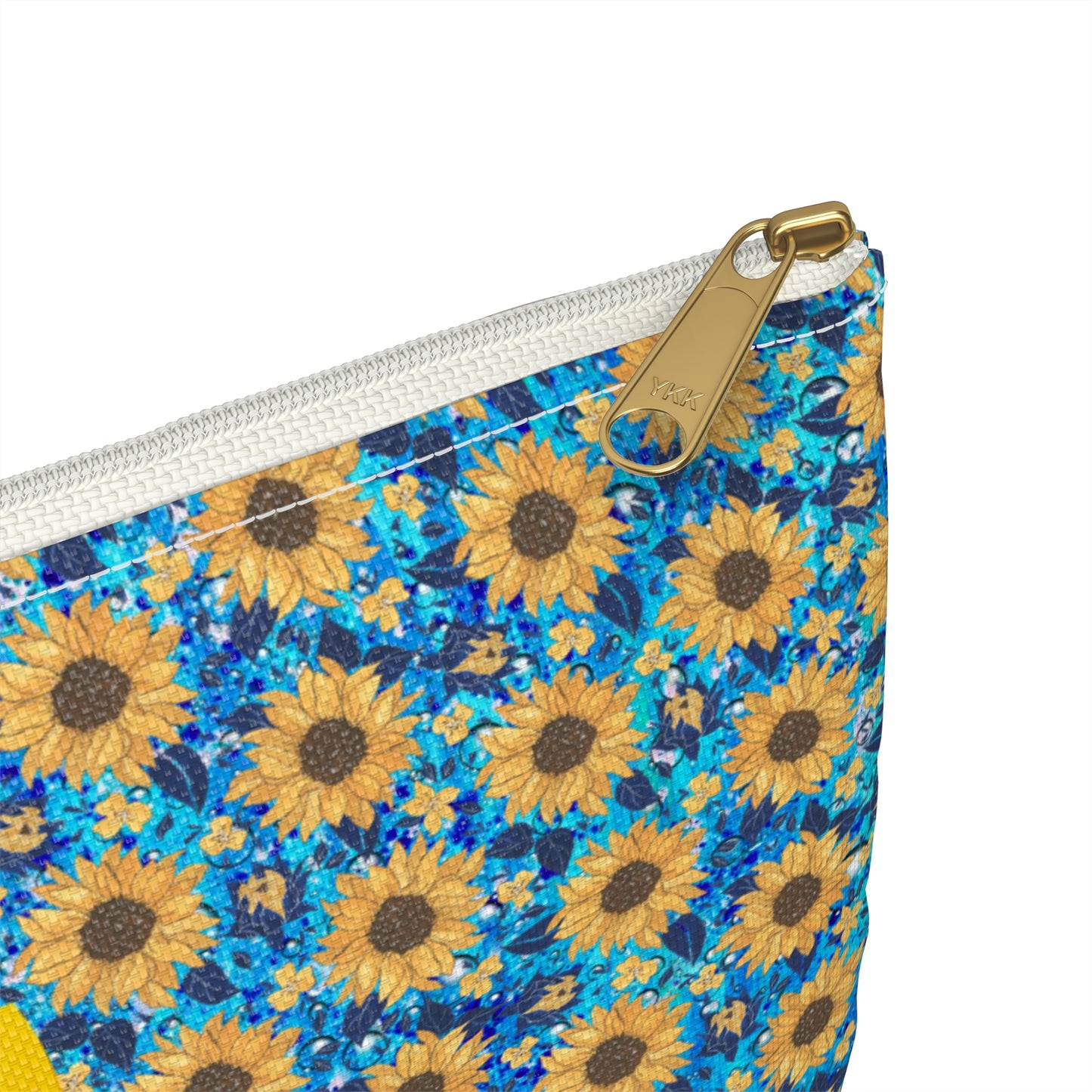 Sunflower Affirmation Accessory Pouch