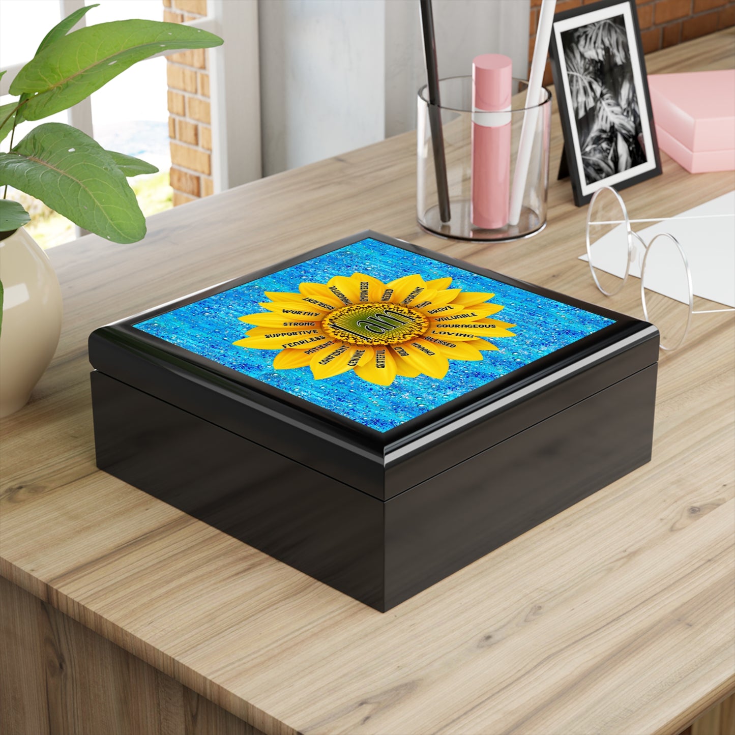 Sunflower Jewelry Box - Special Occasion Gift