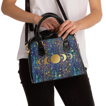 Celestial Satchel Handbag