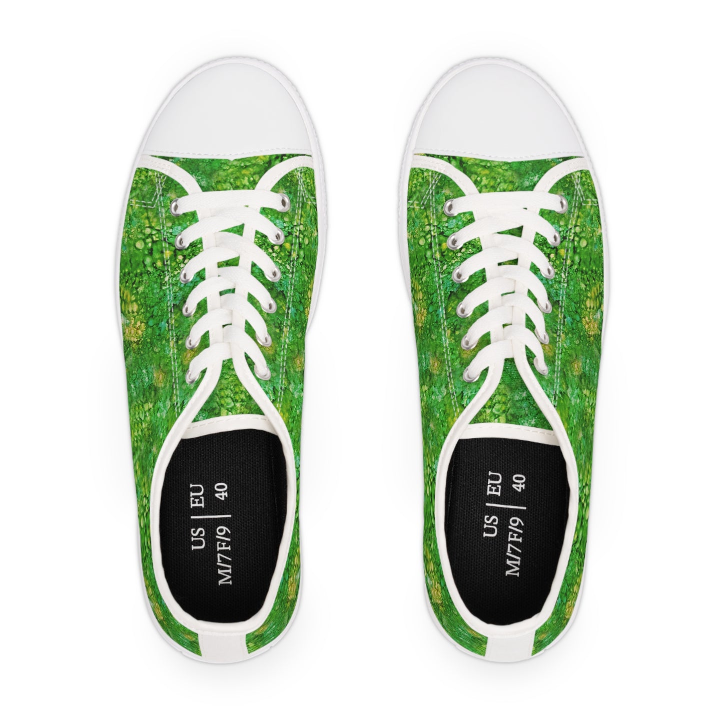 Women Fashion Sneakers - Emerald Dreams