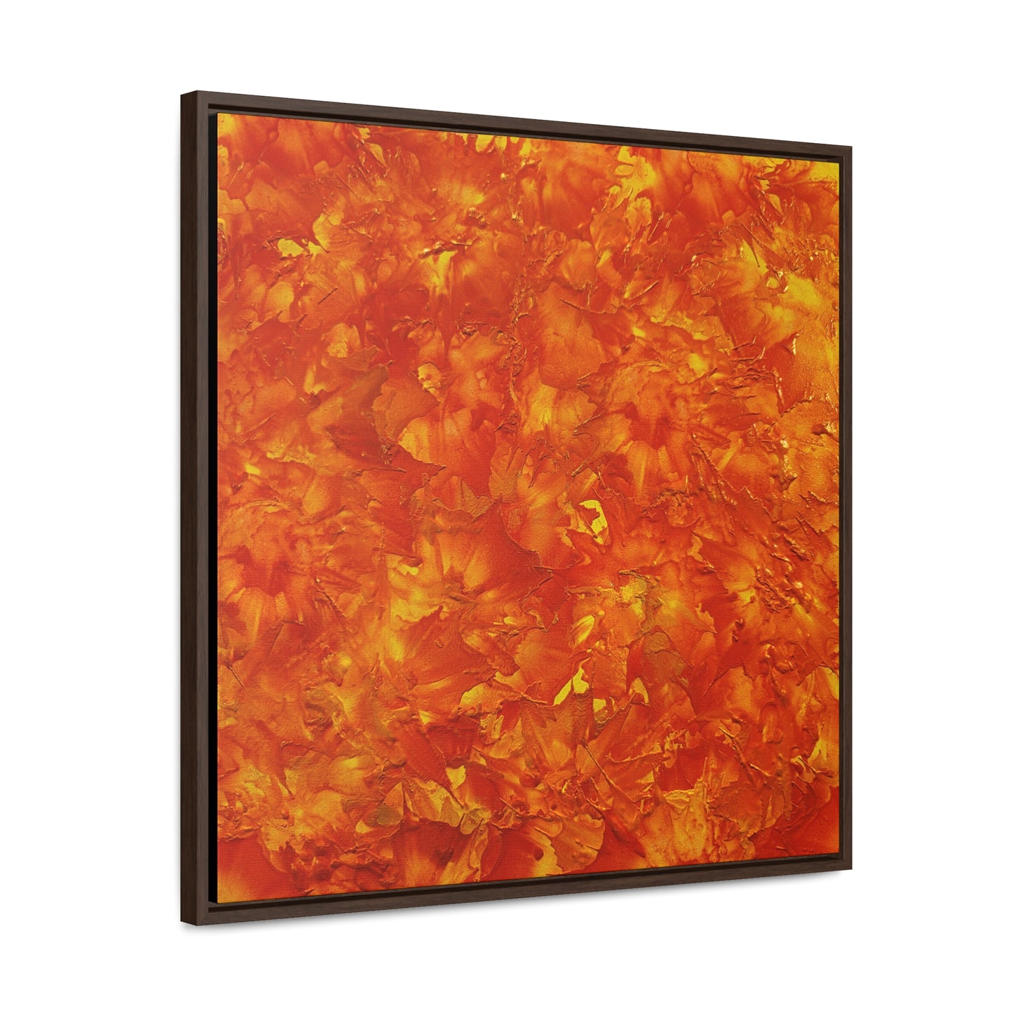 Framed Square Canvas Prints - The Phoenix