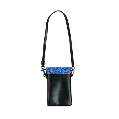 Crossbody Cell Phone Bag - Dancing with Butterflies