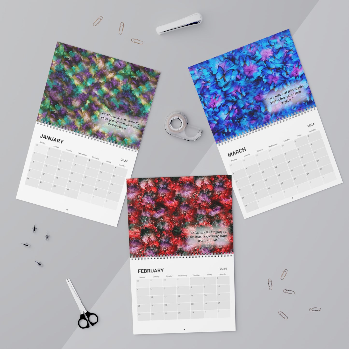 Calendar - Color Your World (2024)