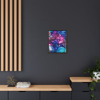Believe – Framed Canvas Art Print (16×20) | A Visual Mantra of Trust & Light