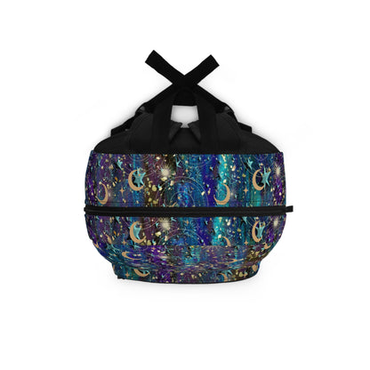 Celestial Moon and Star Backpack - Let your Dreams Soar Among the Stars