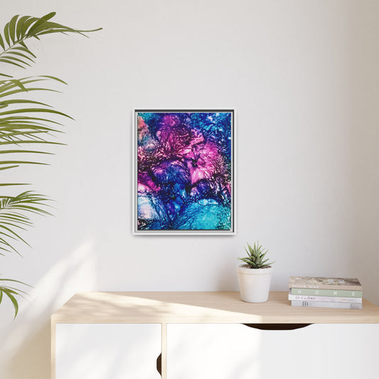 Believe – Framed Canvas Art Print (16×20) | A Visual Mantra of Trust & Light