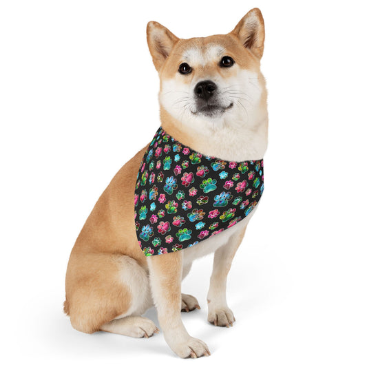 Angel Paws Pet Bandana Collar, Celebrate Every Fur-tastic Moment, Unique Pet Gift Idea