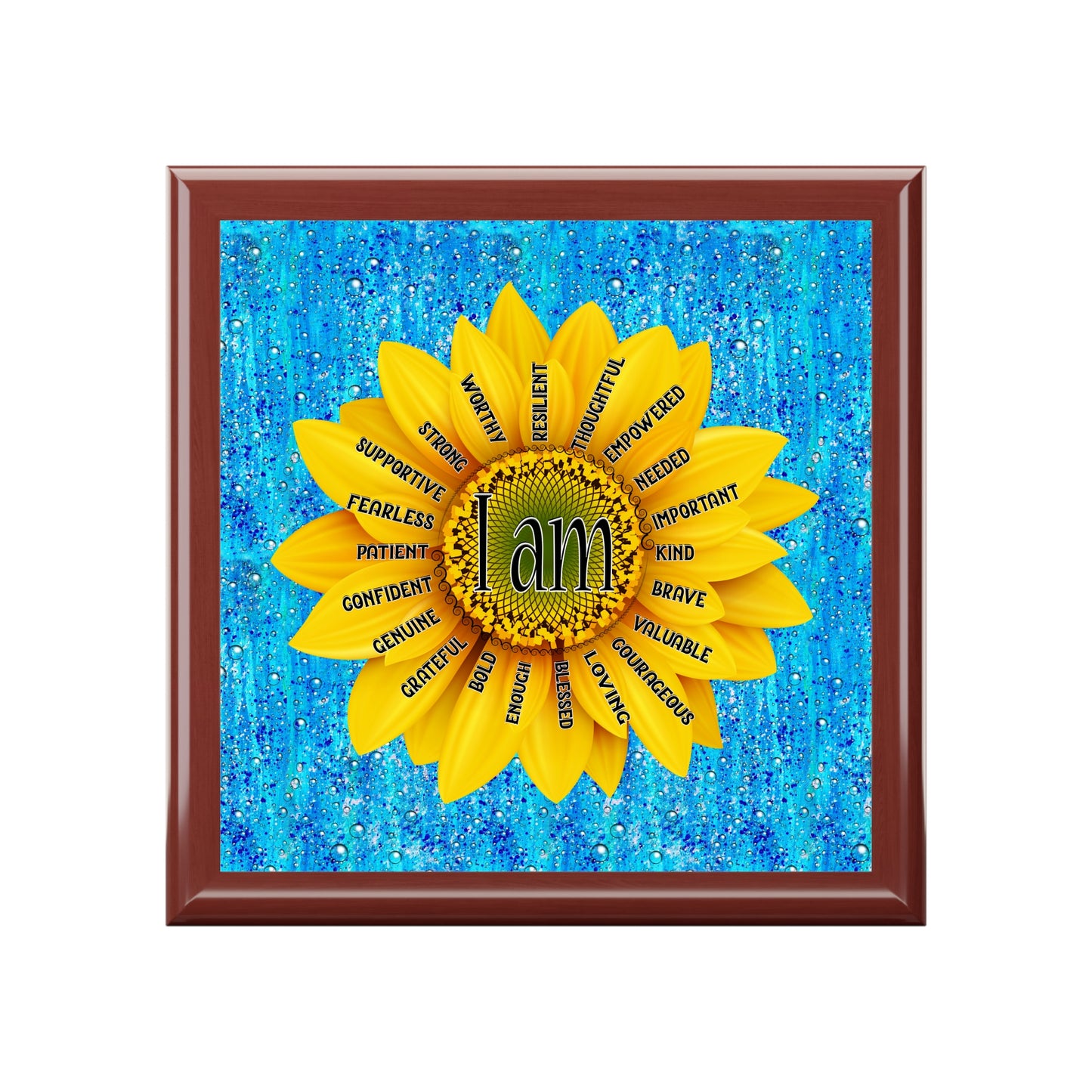 Sunflower Jewelry Box - Special Occasion Gift