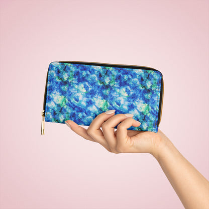 Ocean Mist Zipper Wallet