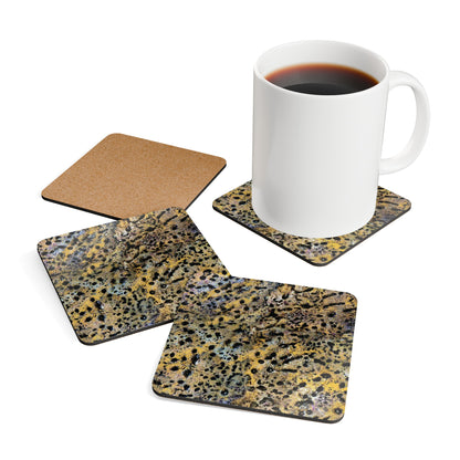 Leopard Coaster Set