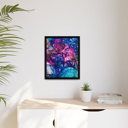 Believe – Framed Canvas Art Print (16×20) | A Visual Mantra of Trust & Light