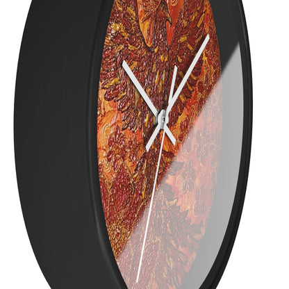 Unbreakable Wings -Phoenix Wall Clock