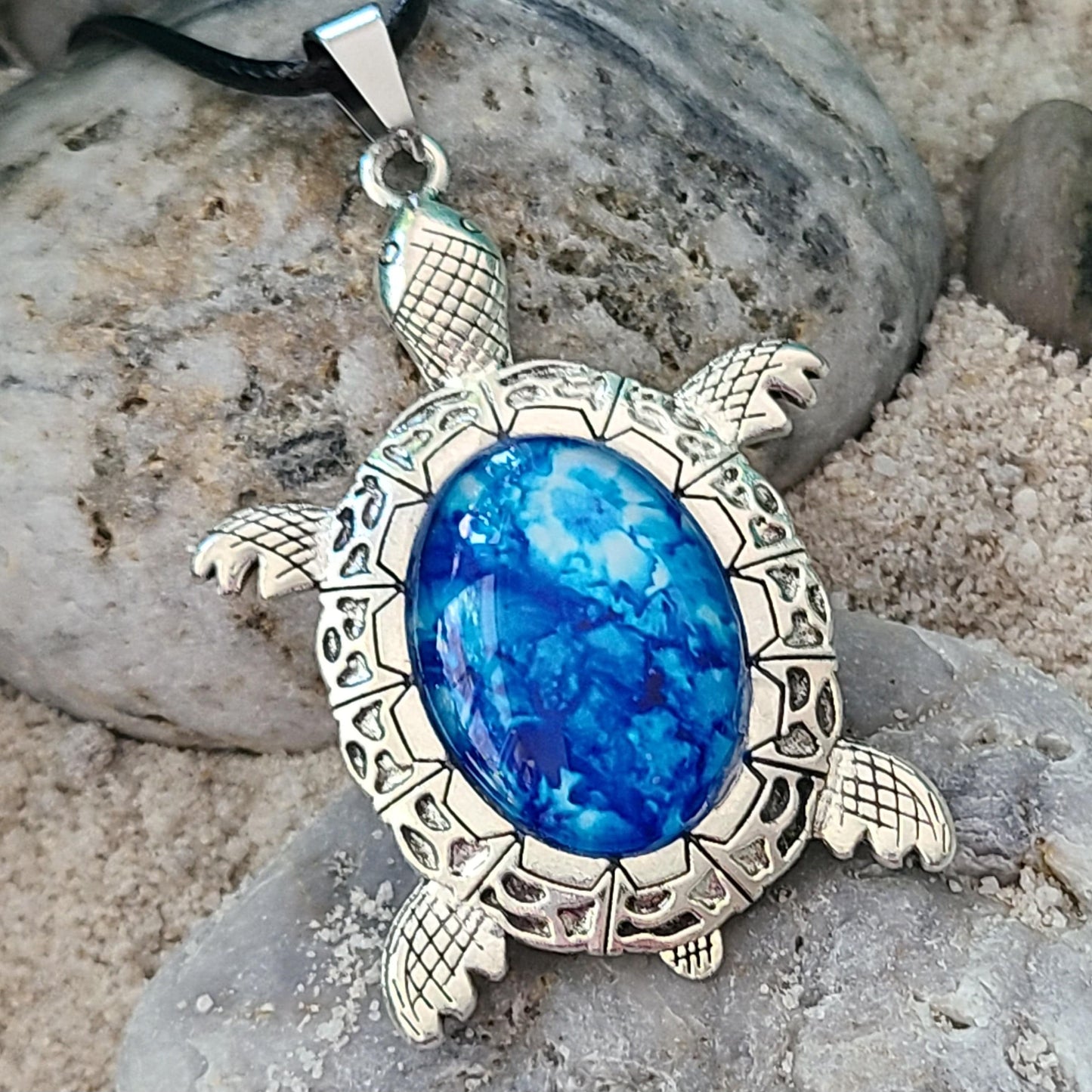 Turtle Pendant - Resilience • Patience • Determination