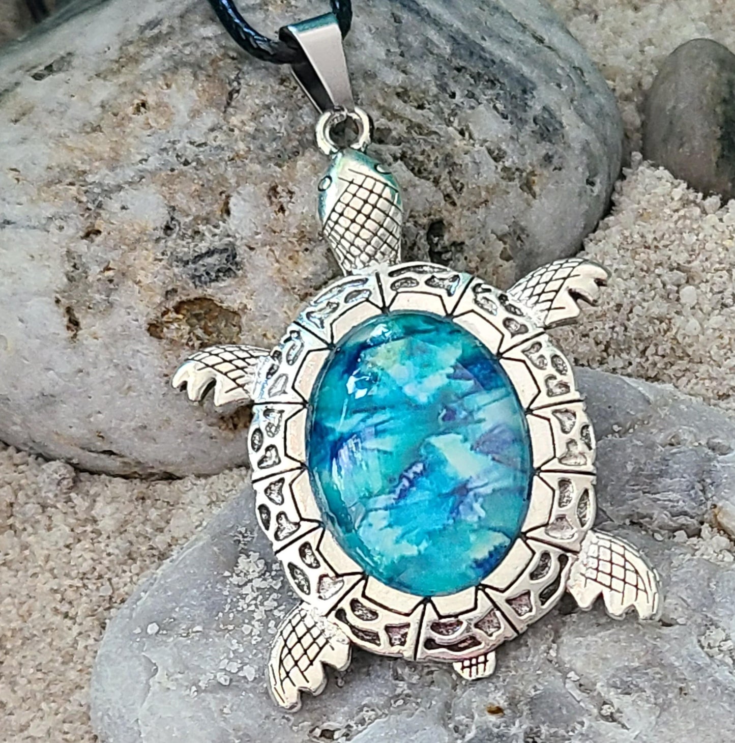 Turtle Pendant - Resilience • Patience • Determination