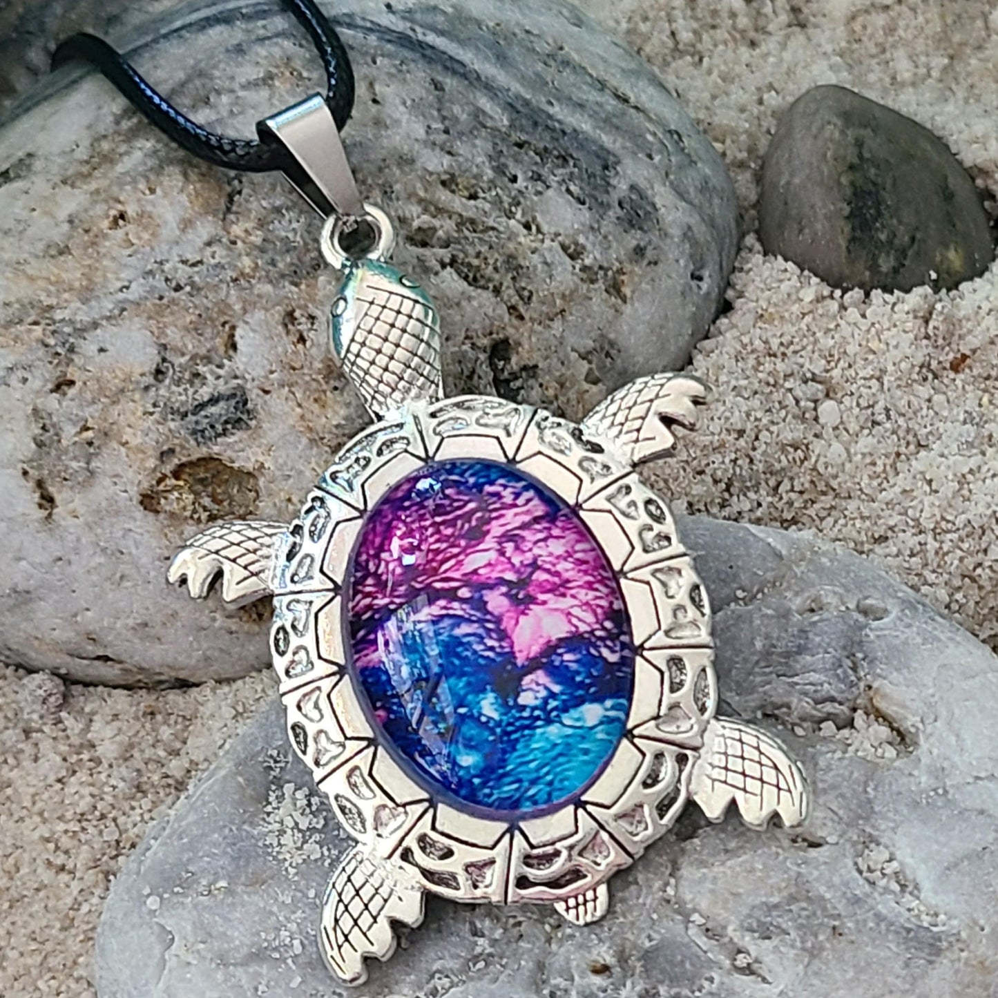 Turtle Pendant - Resilience • Patience • Determination