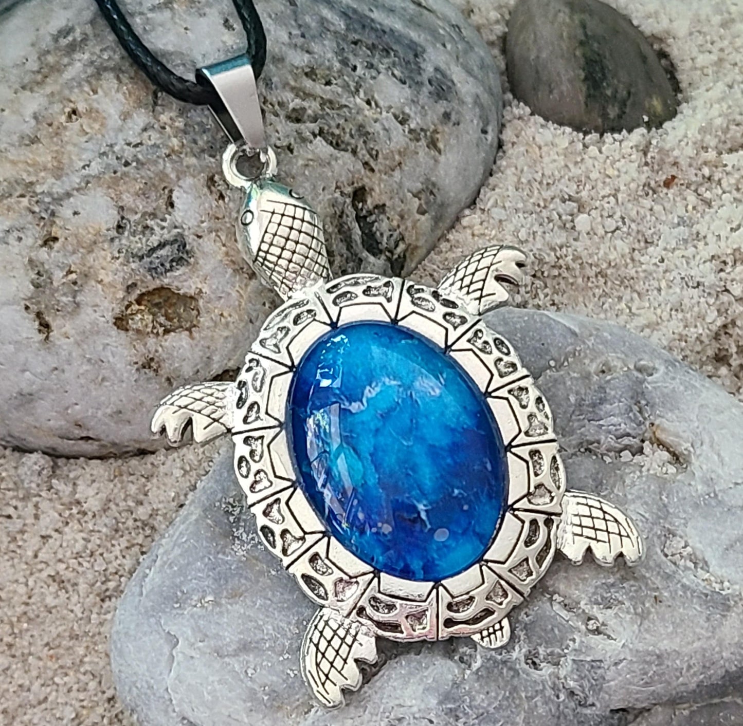 Turtle Pendant - Resilience • Patience • Determination