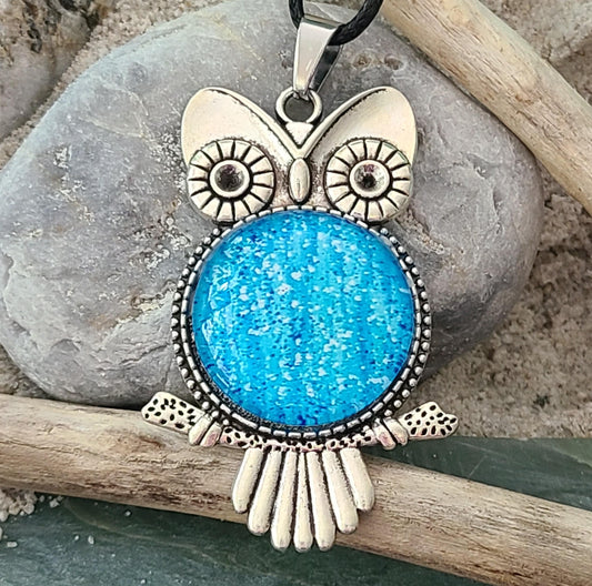 Hootie Owl Pendant - Guardian Spirit • Wisdom • Protection