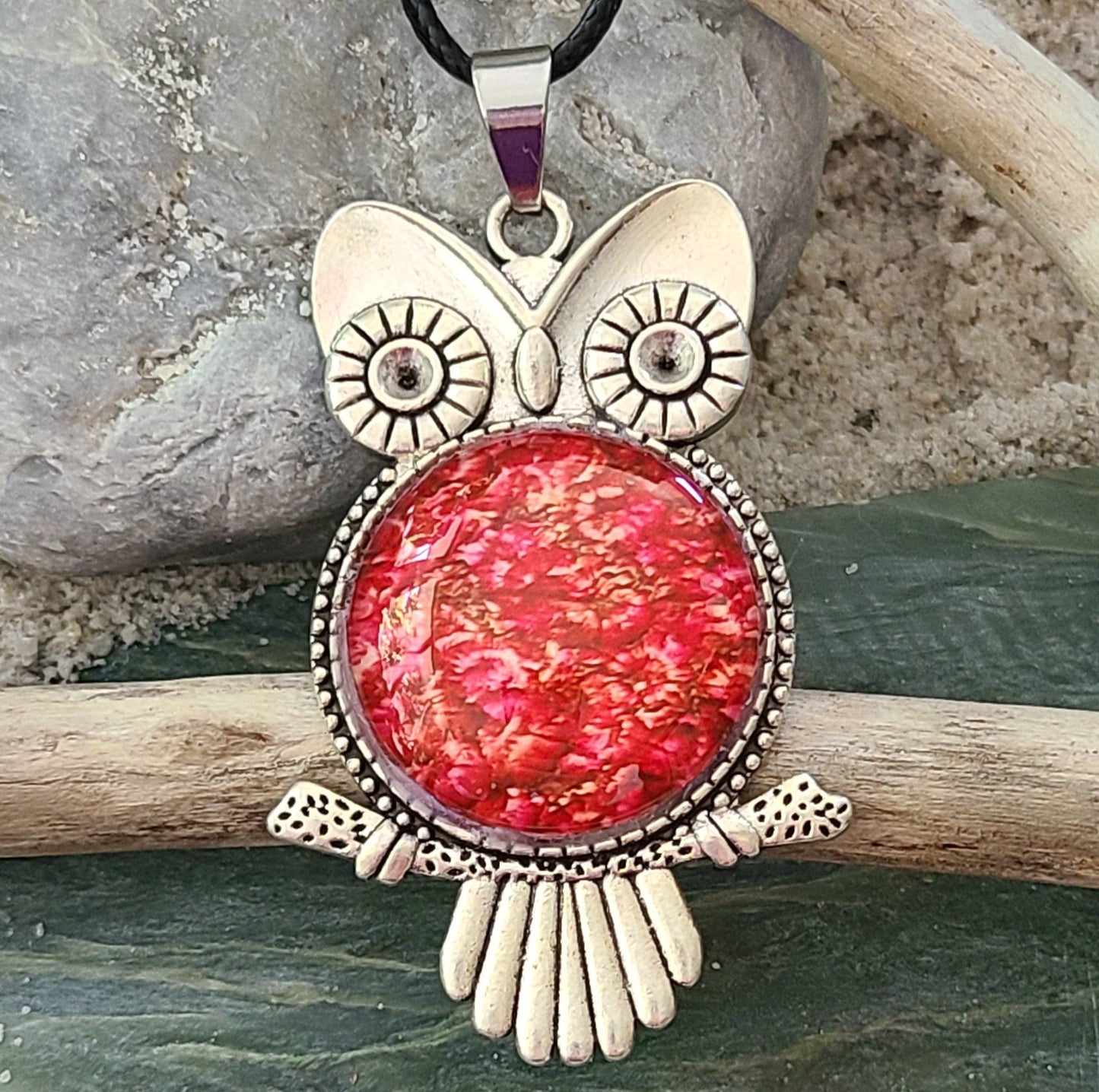 Hootie Owl Pendant - Guardian Spirit • Wisdom • Protection