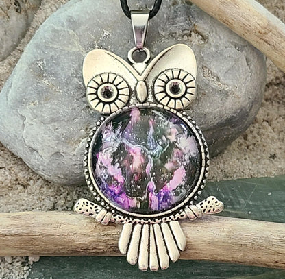 Hootie Owl Pendant - Guardian Spirit • Wisdom • Protection